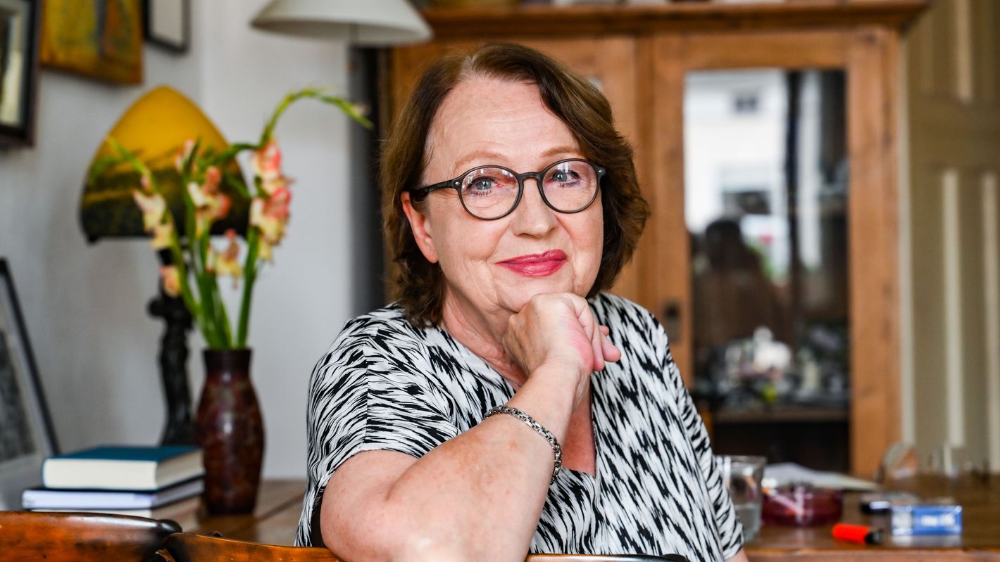 Die Schriftstellerin Katja Lange-Müller