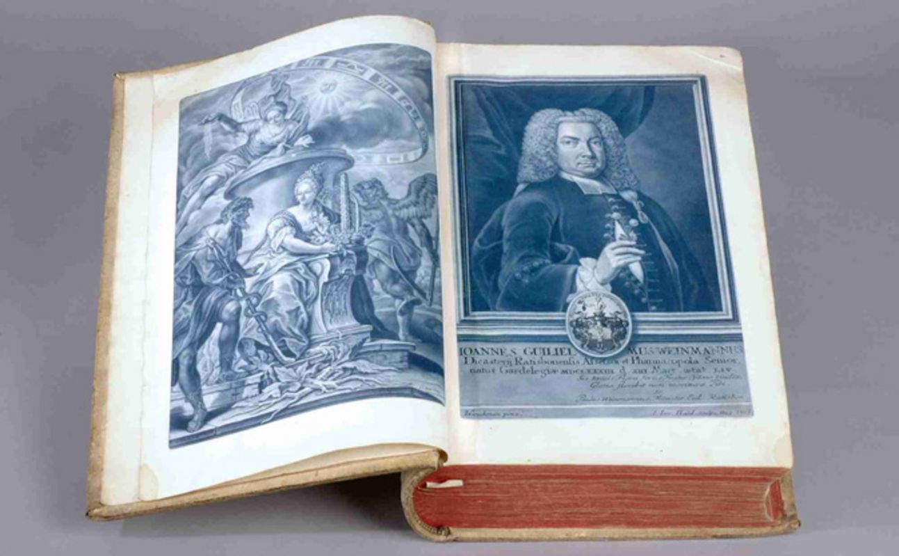 Johann Wilhelm Weinmann: Phytanthoza Iconographia, 4 Bde., Regensburg, 1737–1745